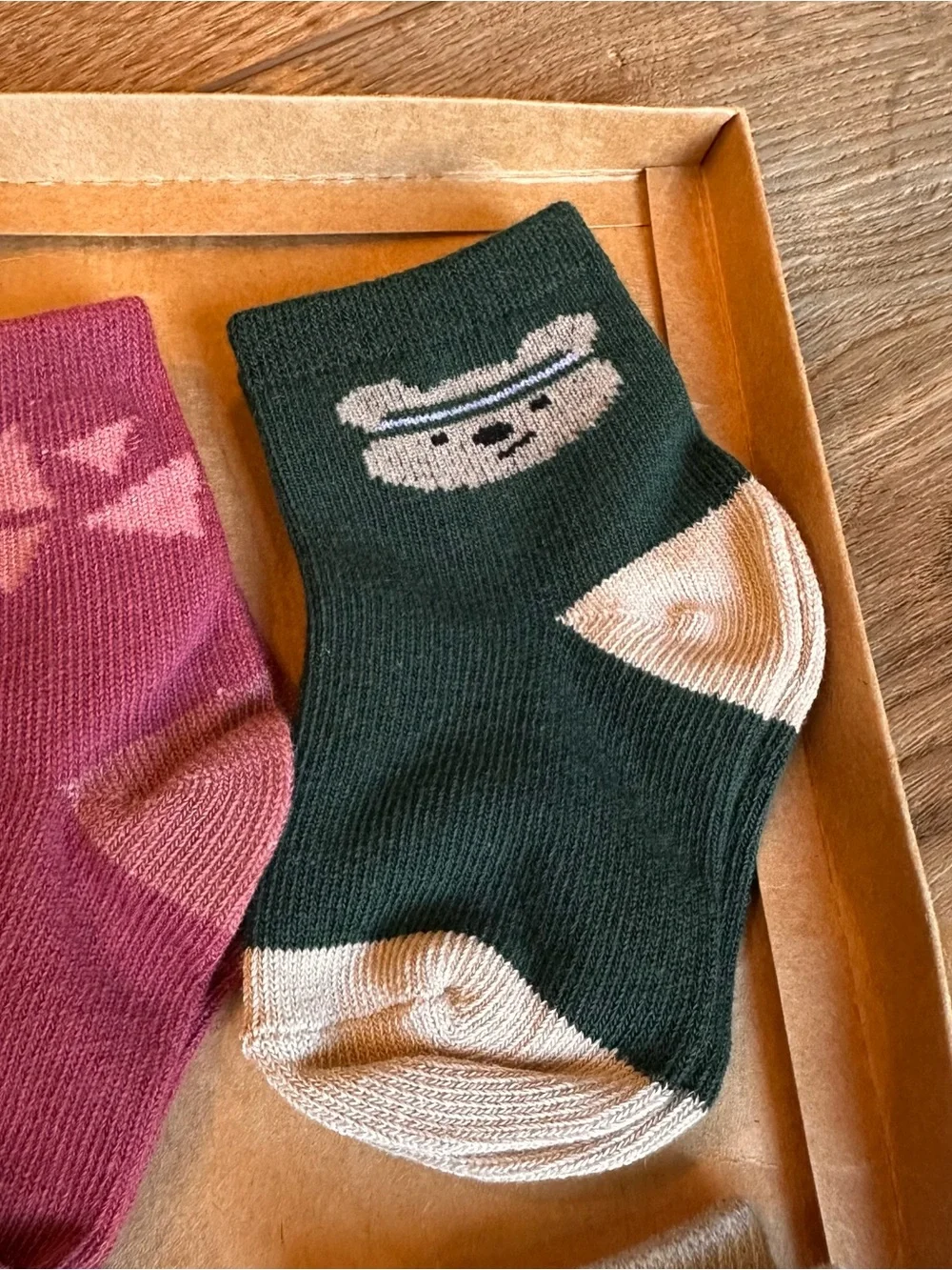 Goldbug critter crew socks 6-pack toddlers 12-24 months cotton blend.